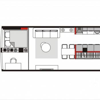 Продается 1-комнатная квартира, 41,6 м²