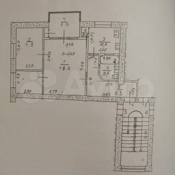 Продается 2-х комнатная квартира, 40,5 м²