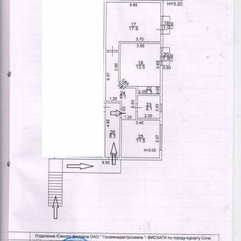 Сдается 2-х комнатная квартира, 60 м²