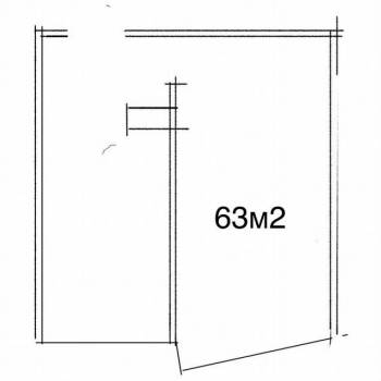 Продается 2-х комнатная квартира, 63 м²