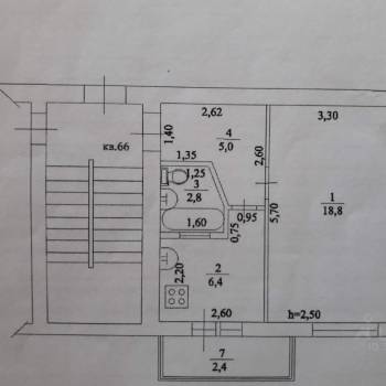 Продается 1-комнатная квартира, 33 м²