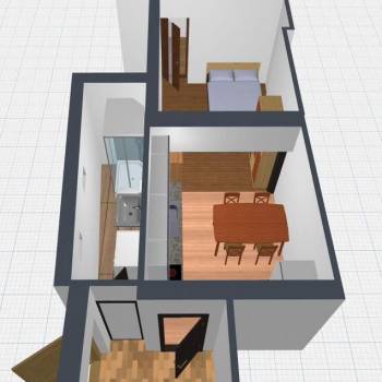 Сдается 2-х комнатная квартира, 38 м²