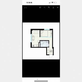 Продается 1-комнатная квартира, 30,2 м²