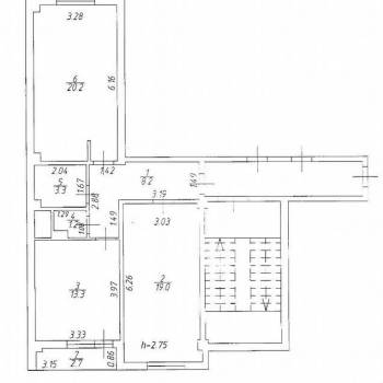 Продается 2-х комнатная квартира, 67,9 м²
