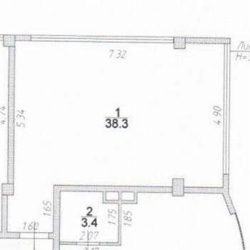 Продается 2-х комнатная квартира, 38 м²