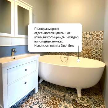 Продается 1-комнатная квартира, 56,6 м²