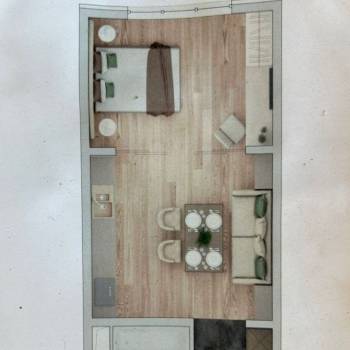 Продается 1-комнатная квартира, 38,2 м²