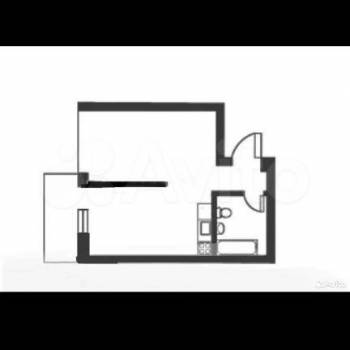 Продается 1-комнатная квартира, 28 м²