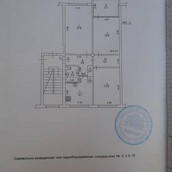 Продается 2-х комнатная квартира, 58 м²
