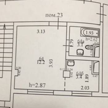 Продается 1-комнатная квартира, 21 м²