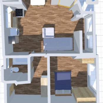 Продается 2-х комнатная квартира, 52 м²