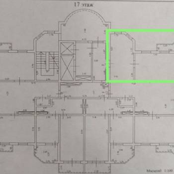 Продается 1-комнатная квартира, 38,3 м²