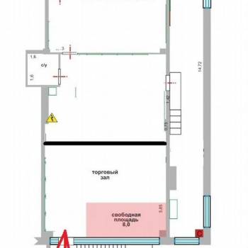 Сдается Нежилое помещение, 8 м²