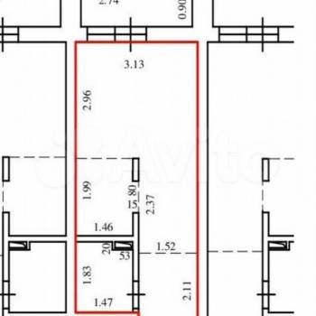 Продается 1-комнатная квартира, 21,7 м²