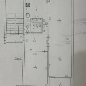 Продается 3-х комнатная квартира, 65,3 м²