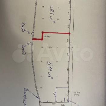 Сдается Нежилое помещение, 816 м²