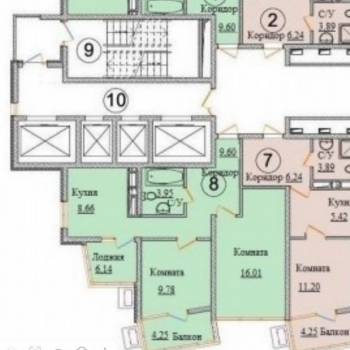 Продается 3-х комнатная квартира, 58 м²