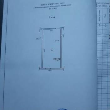 Продается 1-комнатная квартира, 28,8 м²
