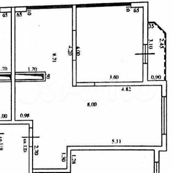 Сдается 2-х комнатная квартира, 50 м²