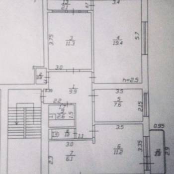 Продается Многокомнатная квартира, 70 м²