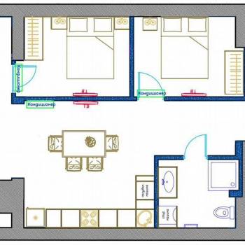 Сдается Многокомнатная квартира, 86 м²