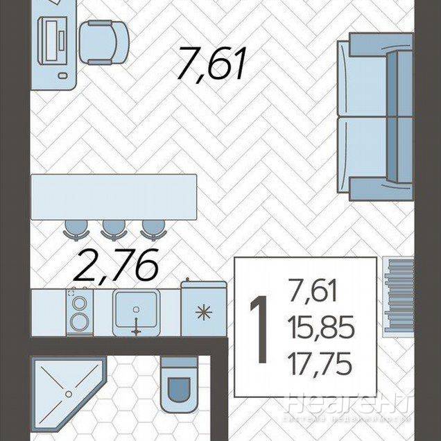 Продам студию, ЖК Кислород, ул. Ясногорская, хозяин