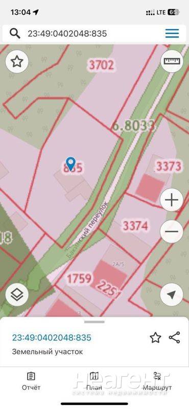 Продажа участка, ул. Бакинская, собственник