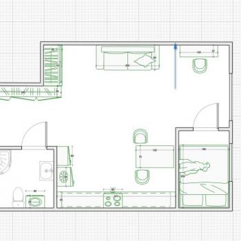 Продается 2-х комнатная квартира, 35,6 м²