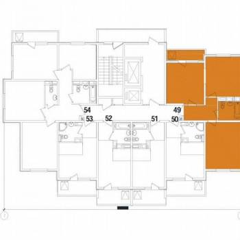 Продается 1-комнатная квартира, 59,7 м²