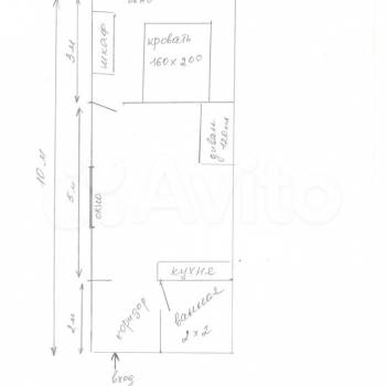 Сдается 1-комнатная квартира, 40 м²