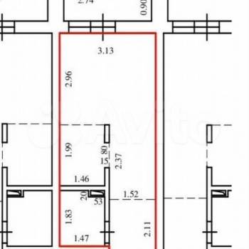 Продается 1-комнатная квартира, 21,7 м²