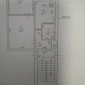 Продается 1-комнатная квартира, 32 м²