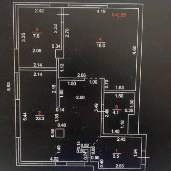 Продается 2-х комнатная квартира, 61 м²