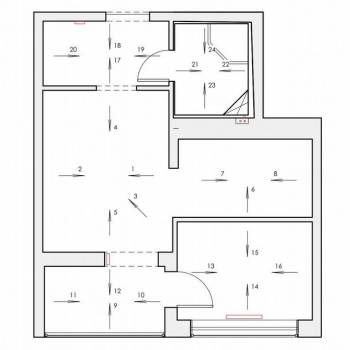 Сдается 2-х комнатная квартира, 30,9 м²