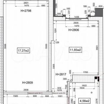 Продается 2-х комнатная квартира, 58 м²