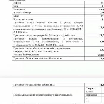 Продается 1-комнатная квартира, 22,7 м²