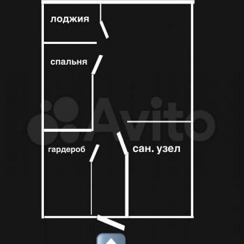 Сдается 1-комнатная квартира, 24,3 м²