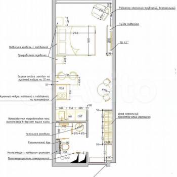 Продается 1-комнатная квартира, 25,4 м²