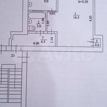 Продается 1-комнатная квартира, 35,8 м²