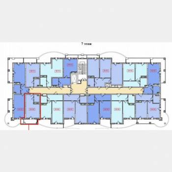 Продается 1-комнатная квартира, 26,1 м²