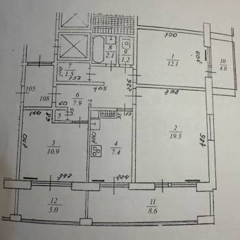 Продается 3-х комнатная квартира, 80,4 м²