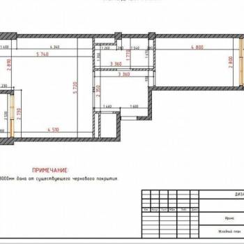 Продается 2-х комнатная квартира, 63 м²