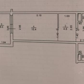 Продается 1-комнатная квартира, 34,5 м²
