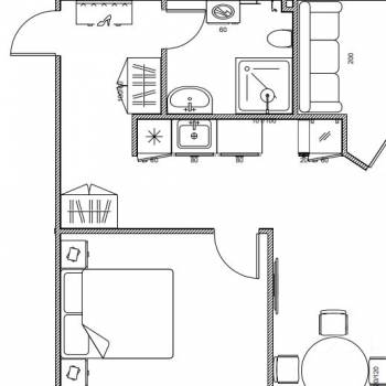 Продается 2-х комнатная квартира, 52,6 м²