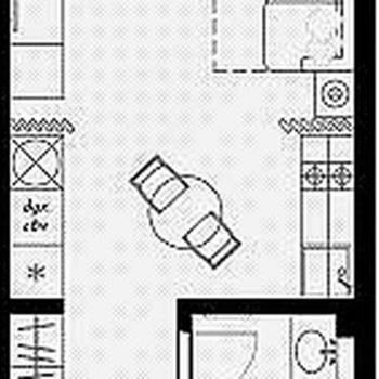 Продается 1-комнатная квартира, 25,3 м²