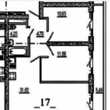 Продается 2-х комнатная квартира, 71,25 м²