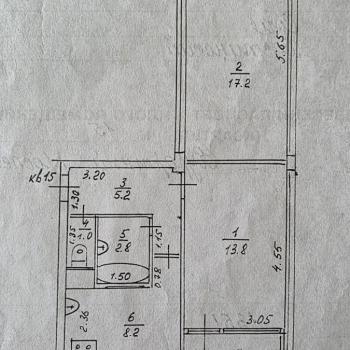 Продается 2-х комнатная квартира, 50 м²
