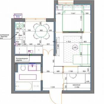 Продается 2-х комнатная квартира, 31,6 м²