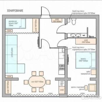 Продается 2-х комнатная квартира, 49,8 м²