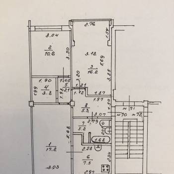 Сдается Многокомнатная квартира, 68 м²